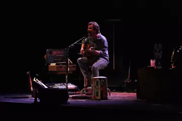 Eddie Vedder. Pic by Josh Groom.