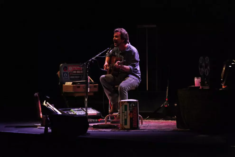 Eddie Vedder. Pic by Josh Groom.