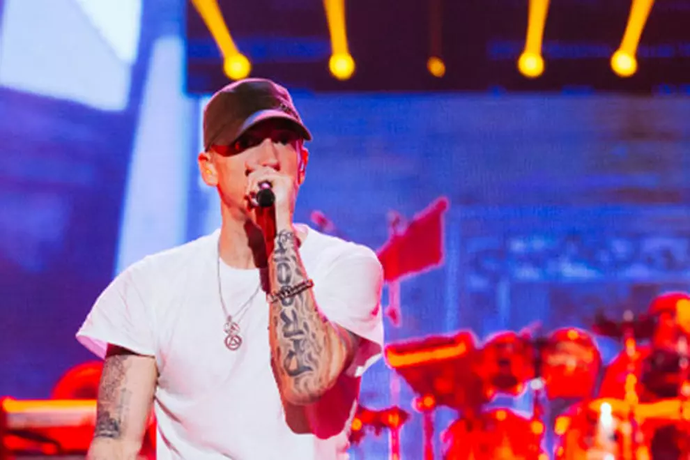 Eminem. Pic by Jeremy Deputat.