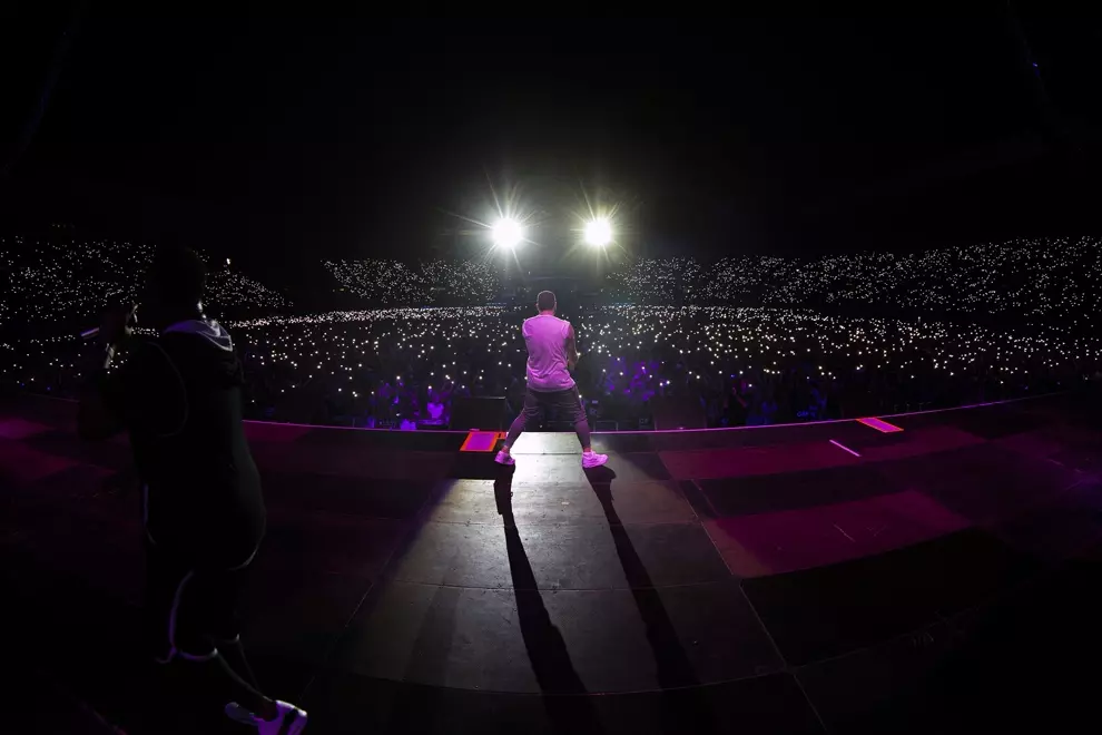 Eminem @ Brisbane's QSAC. Photo by Jeremy Deputat.