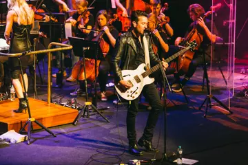 Eskimo Joe performing at QPAC