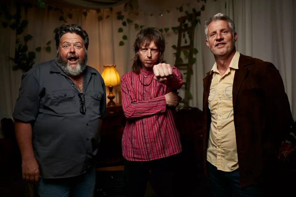 Kempton (left) with Even