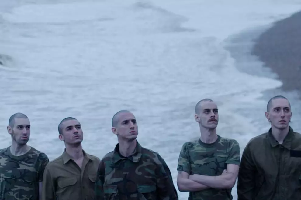 Fat White Family. Saul Adamczewski (second from right)