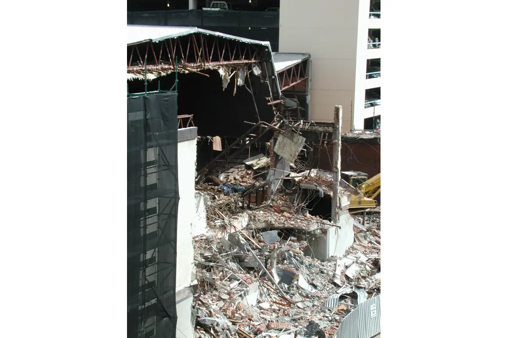 Festival Hall Demolition - 2003