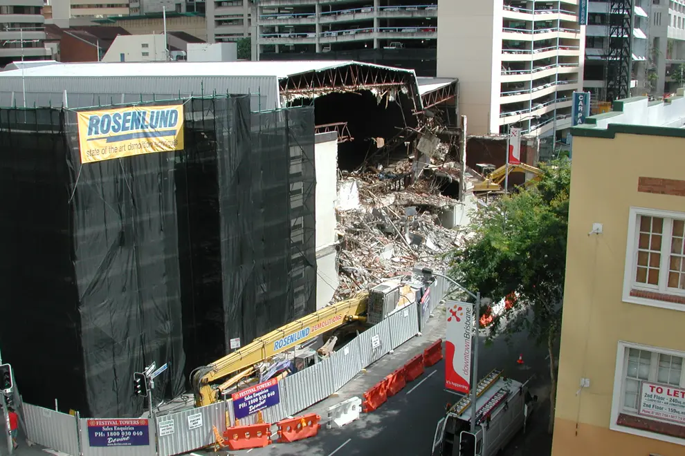 Festival Hall Demolition - 2003