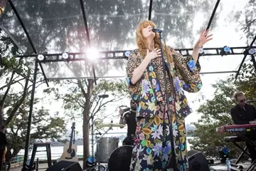 Florence & The Machine @ Mrs Macquaries Chair. Pic by Clare Hawley