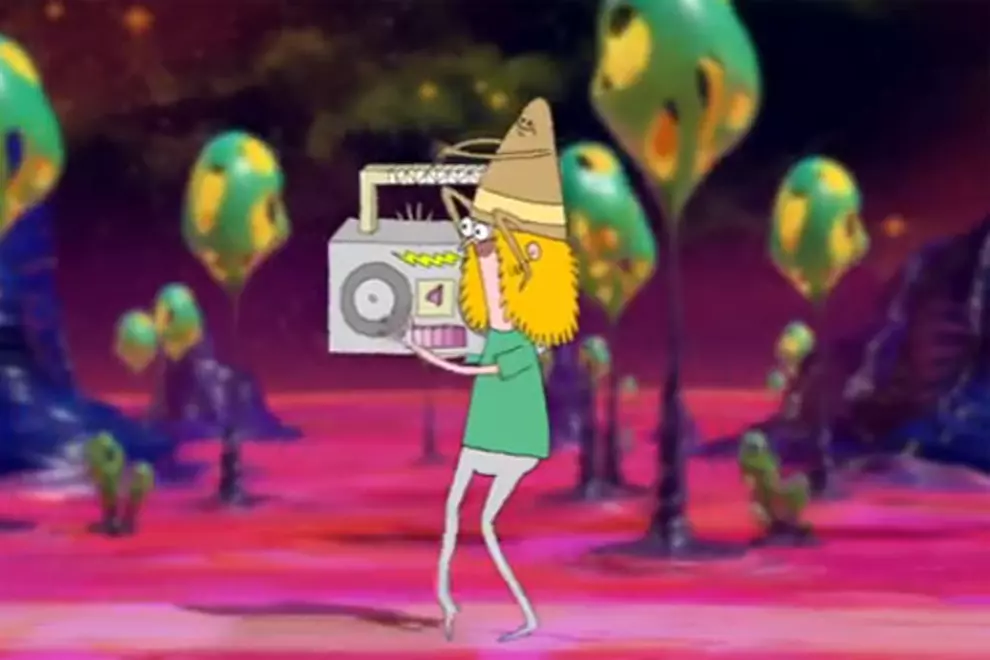 Moonwalking on the moon. Makes sense...