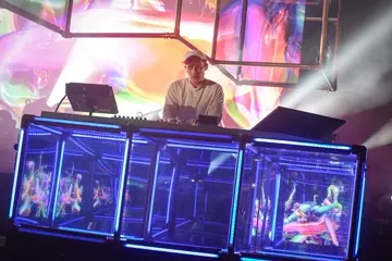 Flume in Brisbane this past weekend. Pic by Terry Soo