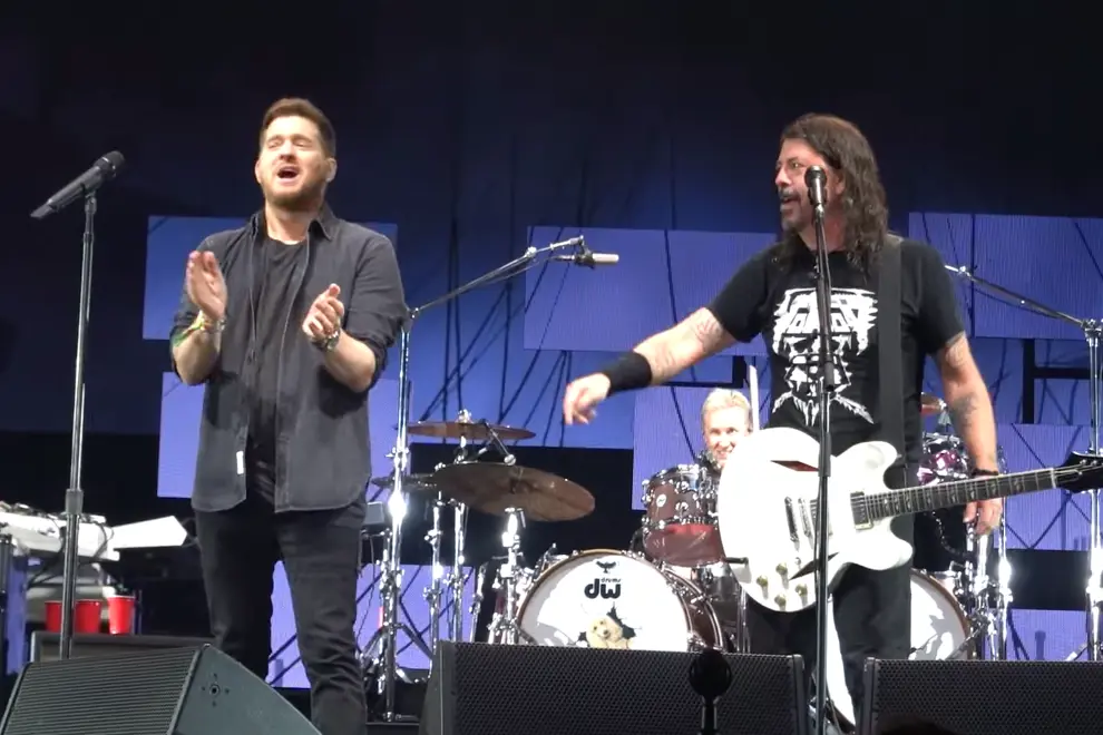 Foo Fighters & Michael Bublé at Outside Lands Festival