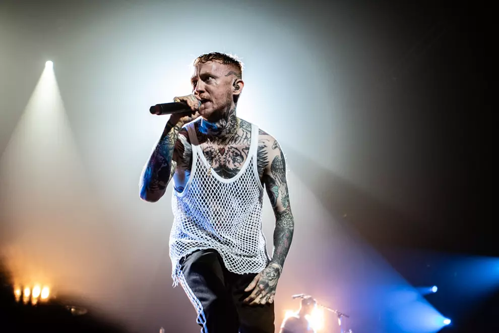Frank Carter & The Rattlesnakes @ Qudos Bank Arena. Photos by Brendan Delavere.