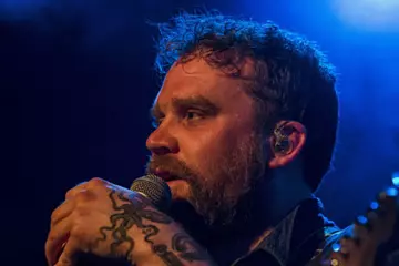 Frightened Rabbit. Photo by Peter Sharp