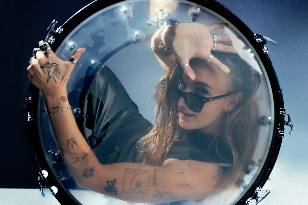 G Flip's 'DRUMMER' album artwork