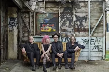 Garbage (Butch Vig far right)
