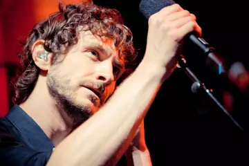 Gotye performing in Sydney in 2012. Pic by Josh Groom.