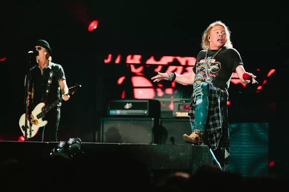Guns N' Roses @ QSAC, pic by Markus Ravik