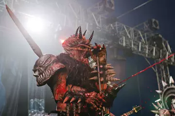 Dave "Oderus Urungus" Brockie. Pic by Court McAllister