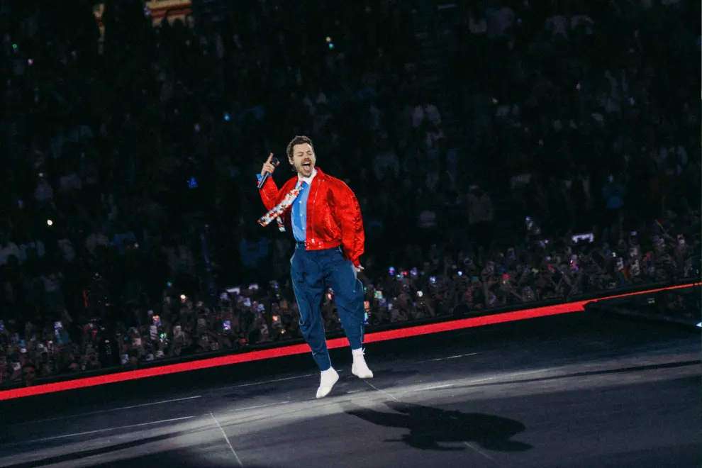 Harry Styles performing at Johan Cruijff ArenA, Amsterdam