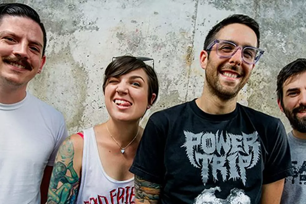 Laura Nichol (second from left) with Heartsounds