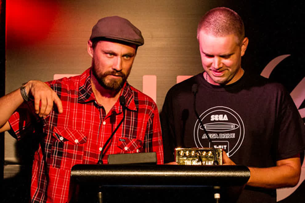 Hermitude, winners of the Coopers AMP ; Pic by Cole Bennetts