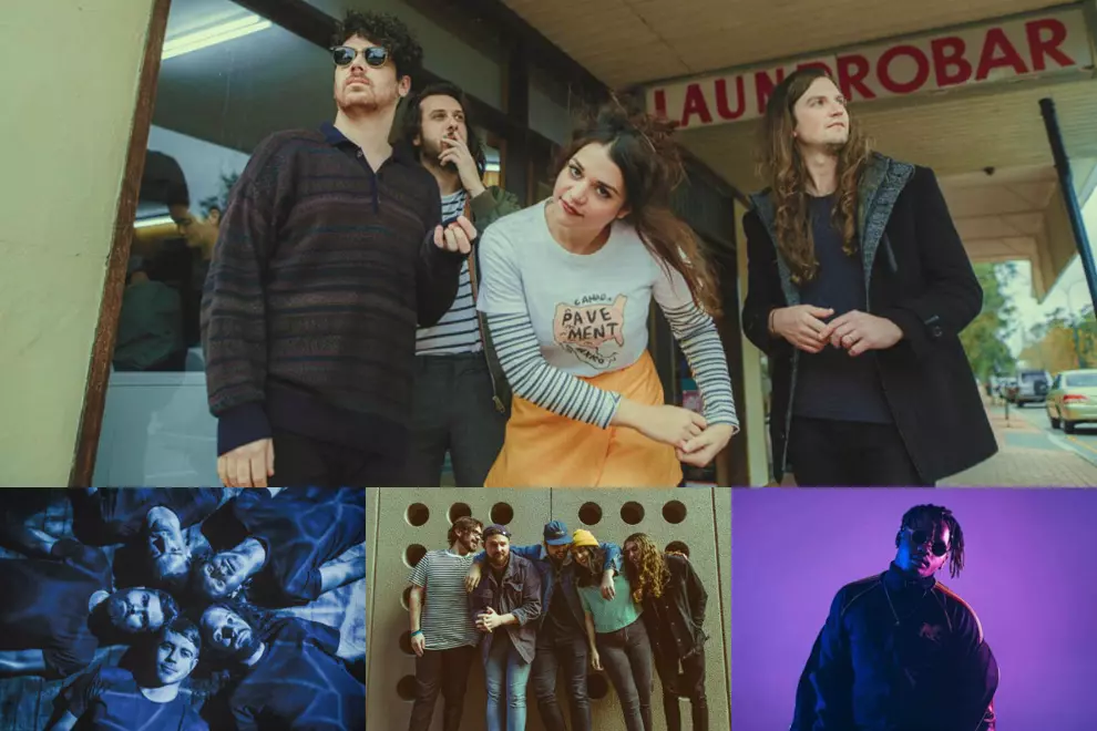 Clockwise: Tired Lion, Carmouflage Rose, WAAX, In Hearts Wake