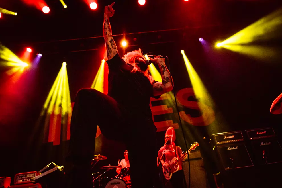 IDLES. Pic by Joshua Braybrook