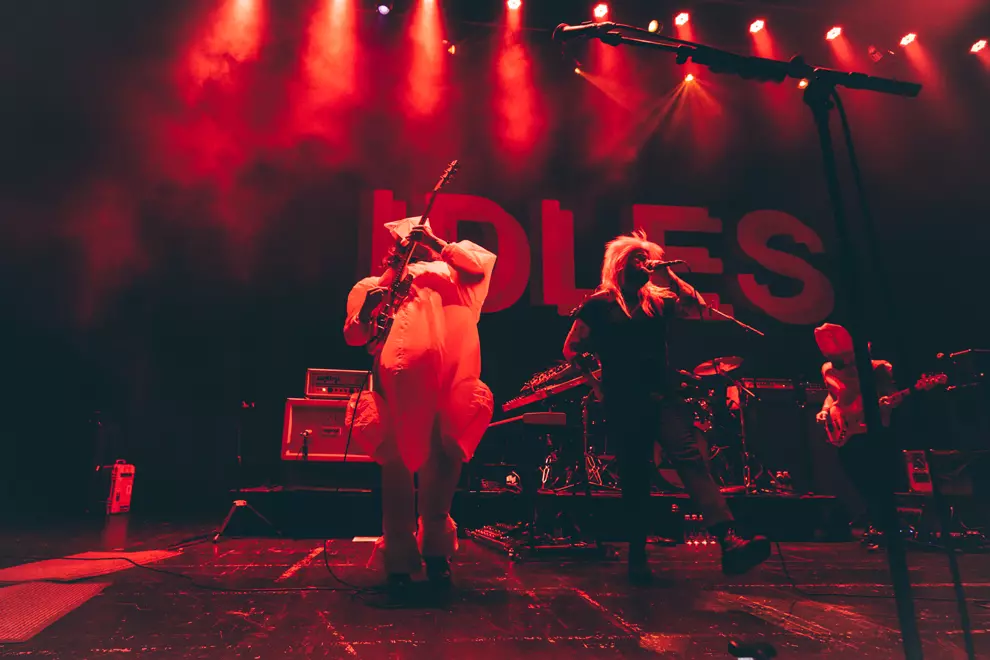 IDLES. Pic by Joshua Braybrook