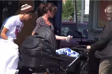 A still from the clip