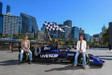 Jet on Melbourne's Riverwalk