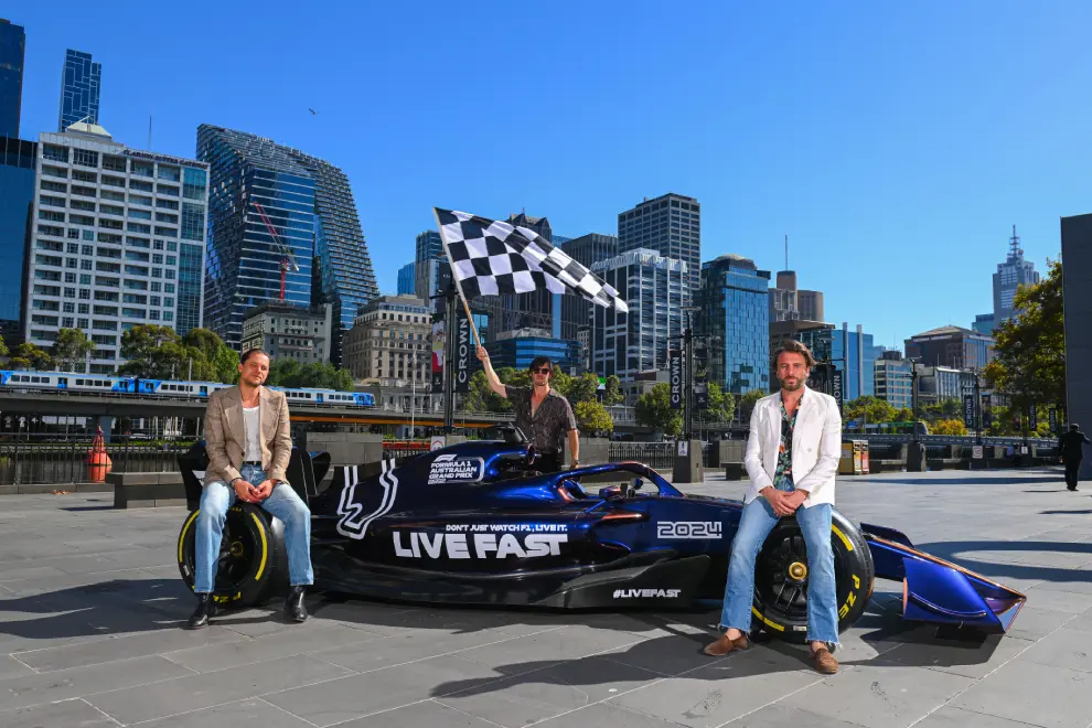 Jet on Melbourne's Riverwalk