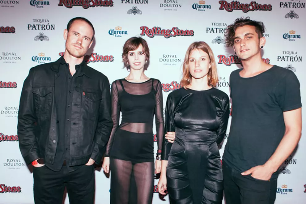 The Jezabels last night. Pic by Cole Bennetts