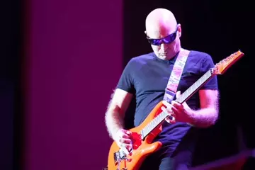 Joe Satriani. Pic by Tim Masih.
