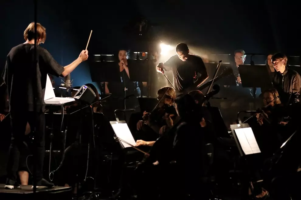 Jonsi & Alex Somers @ Sydney Opera House. Photo by Prudence Upton.