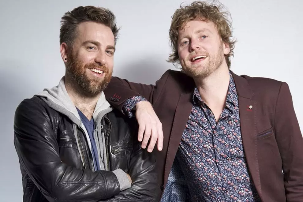 Josh Pyke and Bob Evans