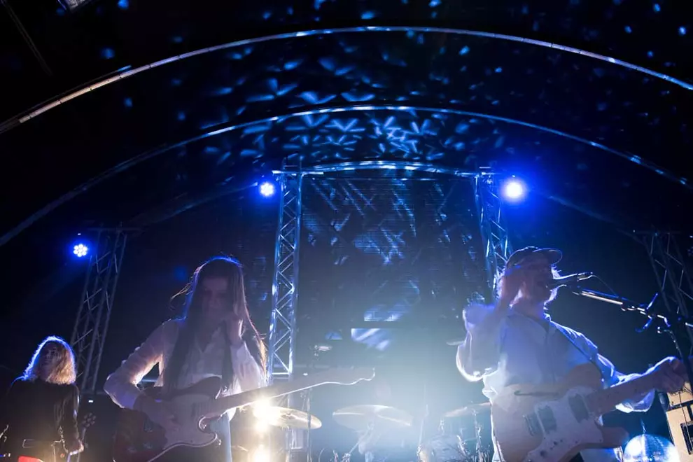 The Jungle Giants @ The Triffid. Pic by Bobby Rein