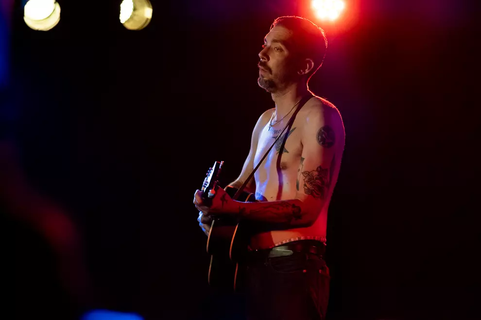 Earle performing in Australia, Sep 2019. Pic by Adrian Thomson