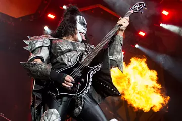 KISS' Gene Simmons performing live