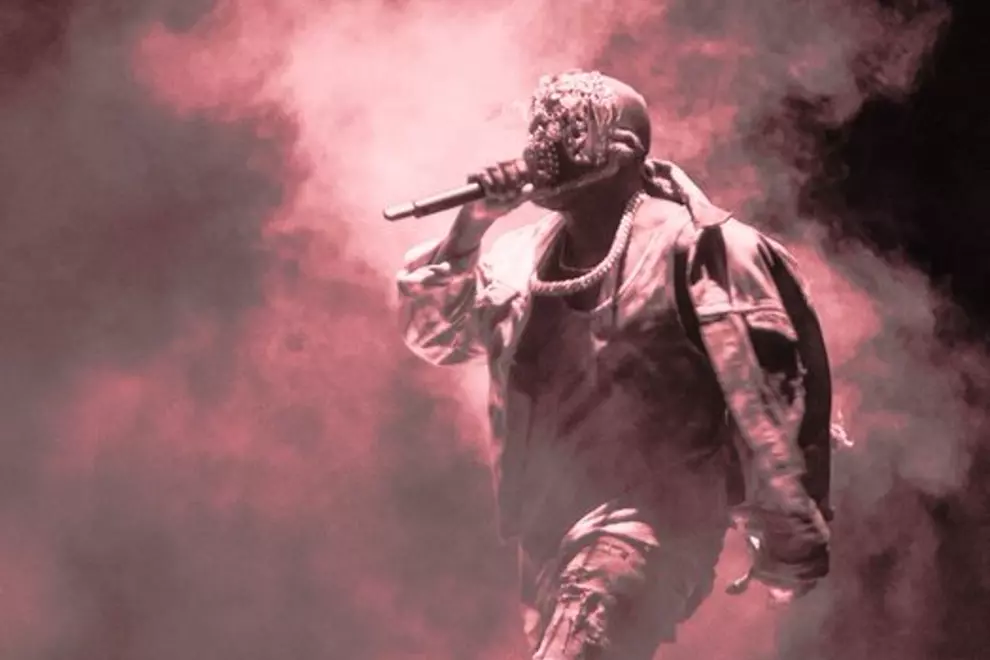 Kanye West. Pic by Ash Westwood.