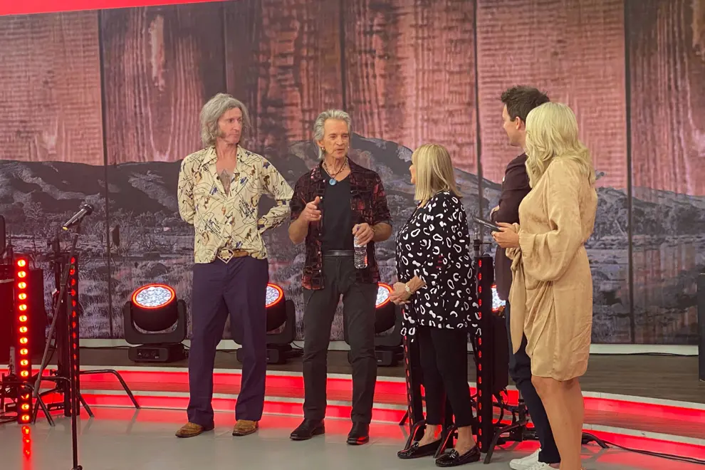 Tim Rogers, Kevin Borich and Hosts