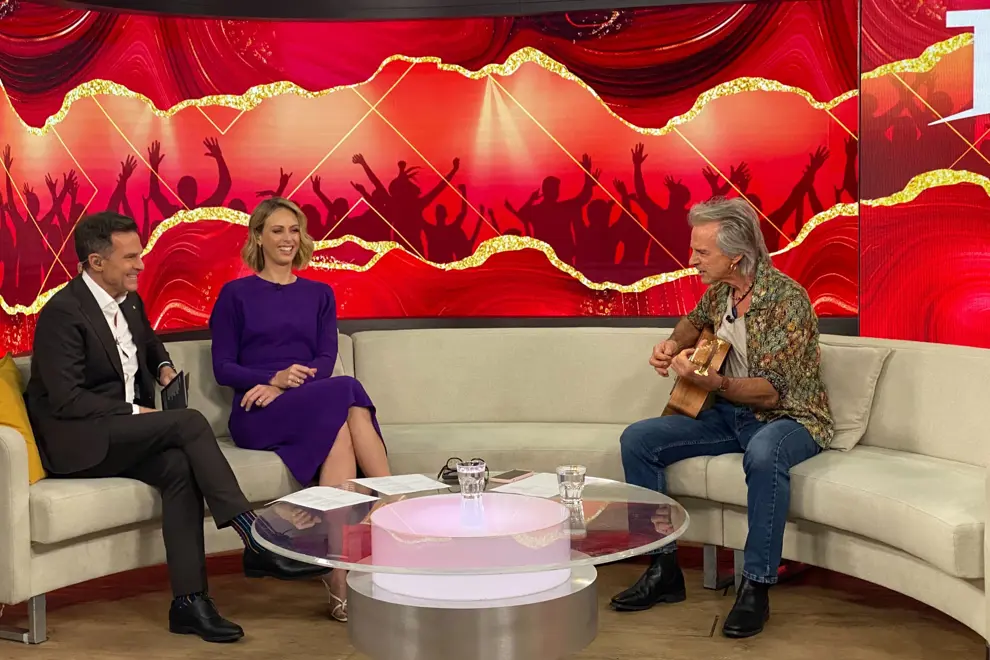 David Campbell, Sylvia Jeffreys and Kevin Borich