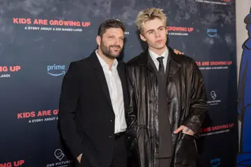 The Kid LAROI with director Michael Ratner