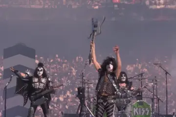 KISS at the AFL Grand Final