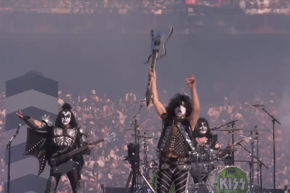 KISS at the AFL Grand Final