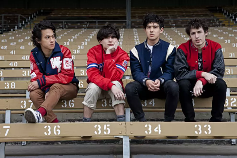 Last Dinosaurs. Gethin-Jones on far right.