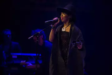 Ms Lauryn Hill. Pic by Peter Sharp.