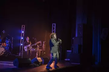 Leo Sayer. Pic by Alexander Robertson.