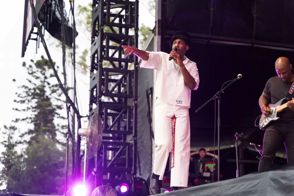 Leon Bridges @ Botanic Gardens. Photos by Nick Bellotti.
