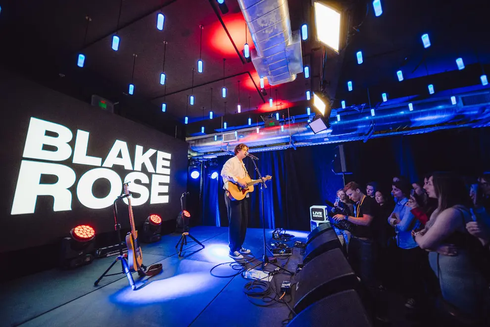 Blake Rose @ Live Nation's Ones To Watch Melbourne showcase