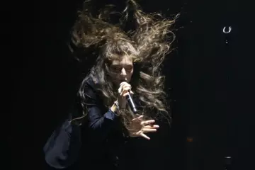 Lorde @ Challenge Stadium. Pic by Stuart Millen.