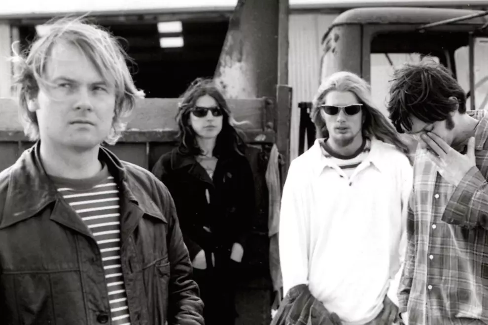 Magic Dirt in 1996 around the release of their debut album 'Friends In Danger' which is likely to land in the ARIA Albums Chart Top 10 this week