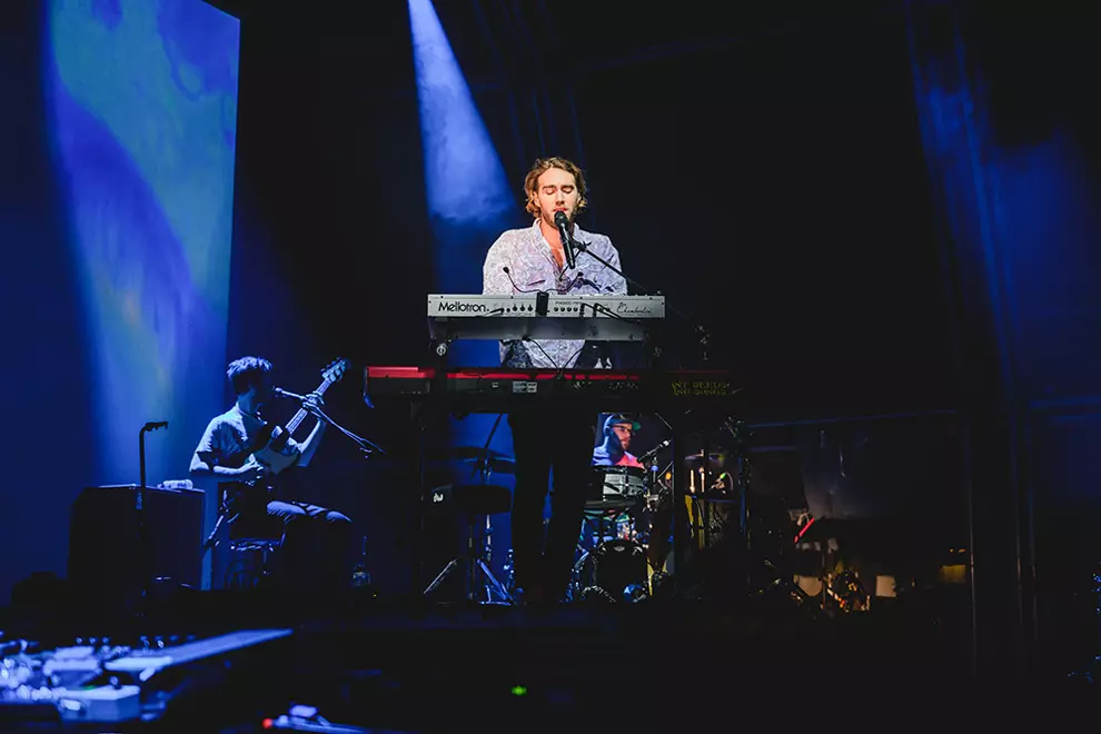 Matt Corby @ Kings Park. Pic by Liam Fawell